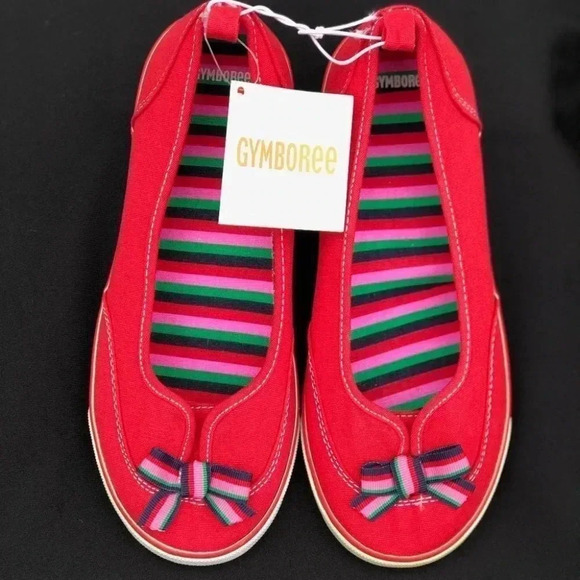 NWT Girls ADORABLE Gymboree slip on shoes sz 4 - Picture 1 of 7